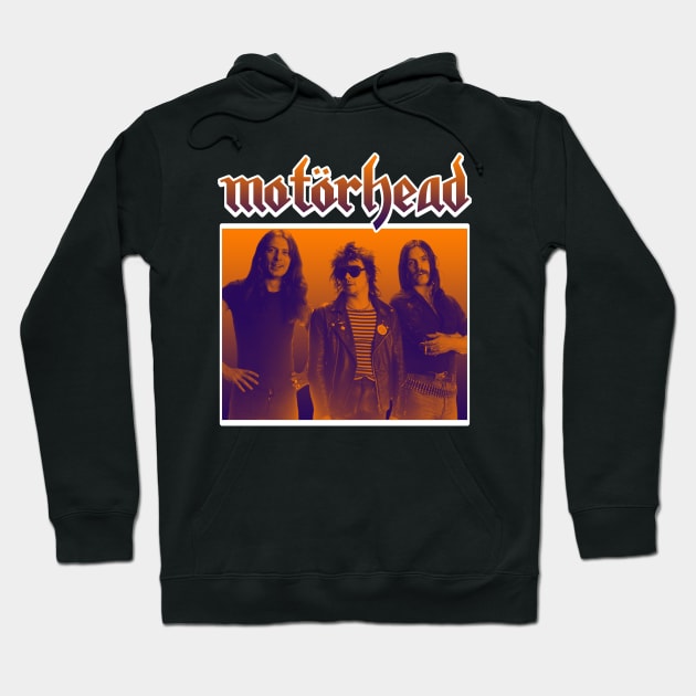 Motorhead Gradient White Hoodie by Pemandangan Kenangan 2000